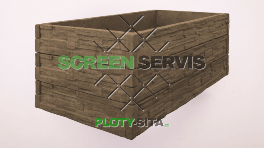 58565-bb - zvyseny zahon stipany kamen hneda